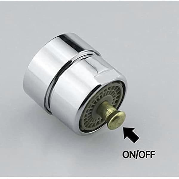 Hanebelufter One-touch Kontrol Vandhane Vandbesparende Bobler Filter Diffuser Dyse Vandhane - Perfekt
