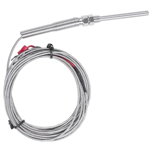 K Typ 50x5mm 800C Sond Termoelement Temperatursensor Kabel 3 Meter (9,8 fot) - Perfet