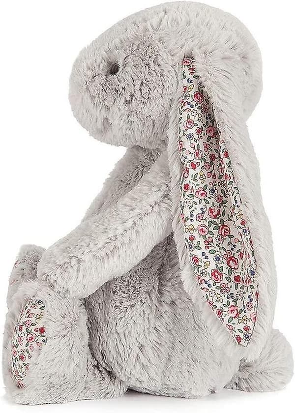Lekeblomstkanin i plysj for barn Grey