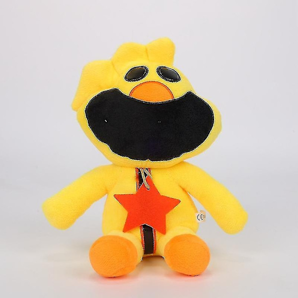 Poppy Playtime Huggy Wuggy Catnap Plys Smilende Critters Legetøj Dukke Børnegaver-Perfekt Kickin Chicken 25cm