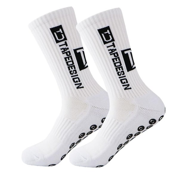 Tape Design Grip Socks - Velegnet til fodbold, basketball, netball, tennis - Perfet