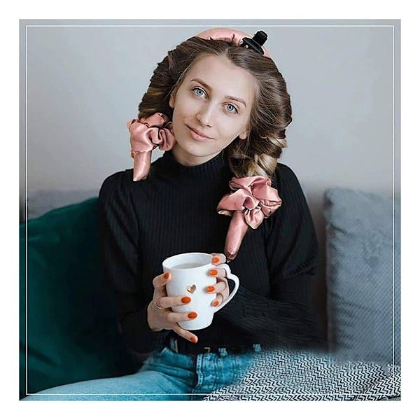 Heatless Curls Heatless Curling Ribbon Wave Shaper Mjukt pannband - Perfet