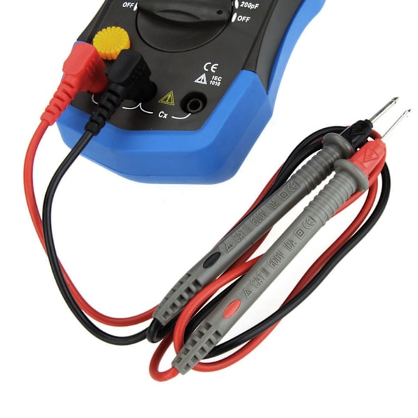 Handhållen digital kapacitansmätare Kondensatortestare Kapacimeter Elektronisk auto