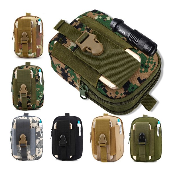 Tactical Molle Holster Universal Holster Military Waist Bag - Perfet Desert Camo