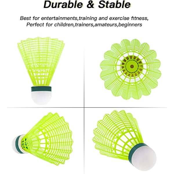 Badminton Badmintonbolde 12 stk. Badmintonbolde Badmintonbolde