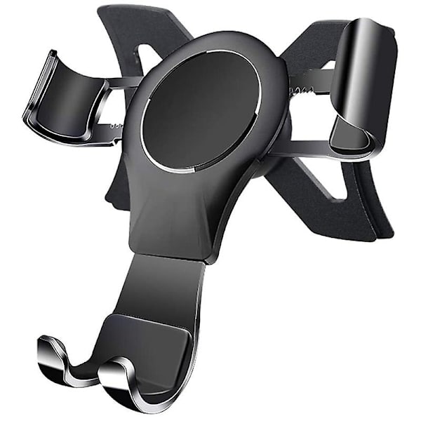 For A3 8v S3 2014-2019 Mobiltelefonholder Mobilfeste Bilfeste Tilbehør Sort - Perfet