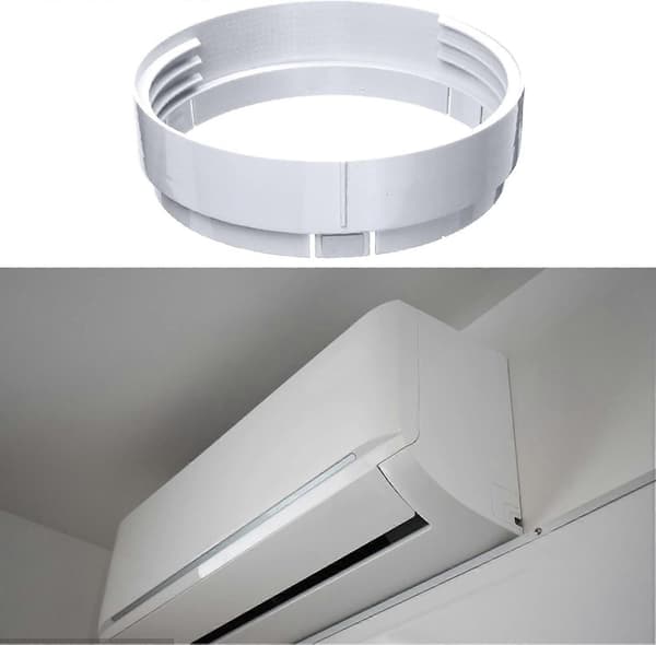 Rund interfaceadapter, rund, letinstalleret luftvinduesadapter - Perfekt
