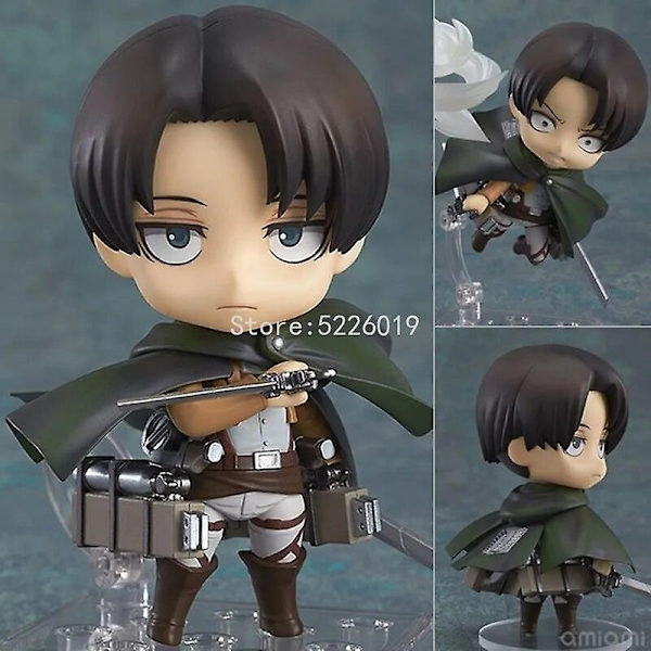 Attack On Titan Anime Figur Artfx J Action Figur Rival Figur 417# 375# Eren Yeager 390# Levi Figurine Toys- Perfet 390 No Retail Box