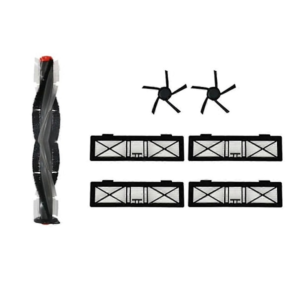 7 stk. kompatible med Neato Botvac Connected D10 D9 D8 D3 D4 D5 D6 D7 D-serien D75 D80 D85 dele hovedsidebørste - Perfet