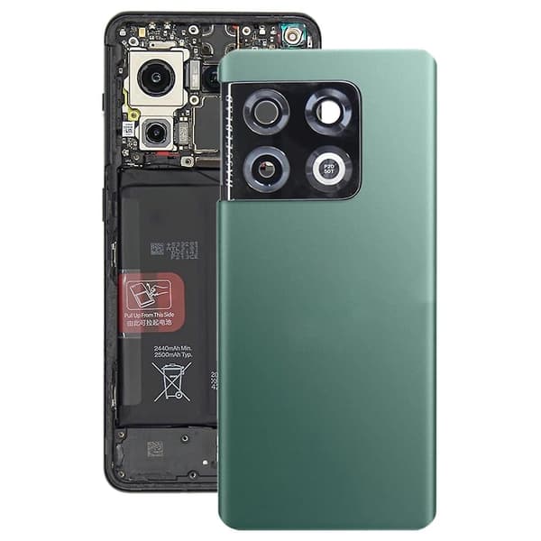 Batteri Bakdeksel Kompatibelt med OnePlus 10 Pro-Perfet Green