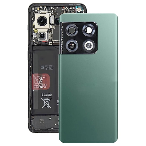 Batterilucka Kompatibel med OnePlus 10 Pro-Perfet Green