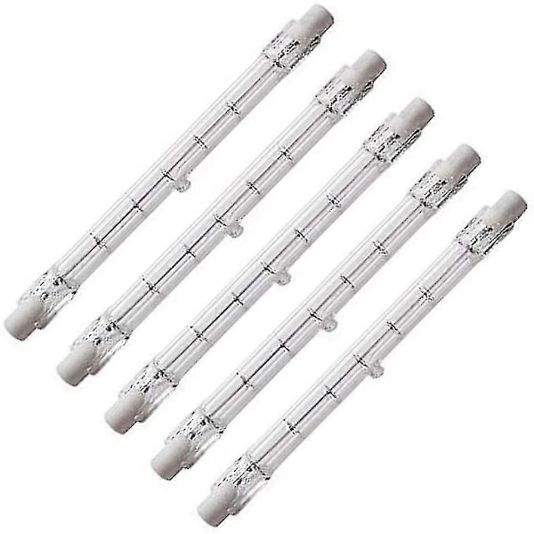 Dimbar R7s 189mm 100w Halogen Stiftlampa Ac220-240v J189 Linjär Halogenstrålkastare för Landskap, Säkerhet, Gatubelysning (set om 5)-Perfet