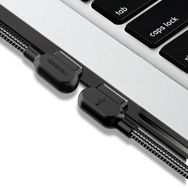 CNE Type-C USB-C kabel, vinklet nylon fast Cha - Perfet