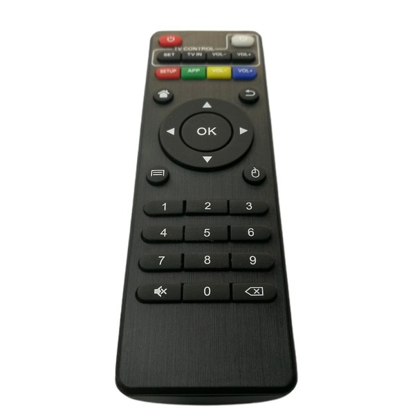Kontroll för X96 X96q X96mini X96w, med Kd-funktion, dekoderfjärrkontroll, Android, TV-box, infraröd [DB]- Perfet