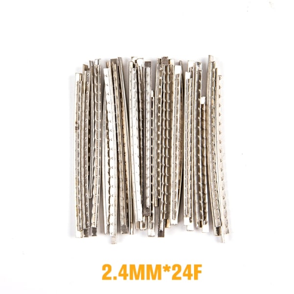 22/24 kpl set sähkökitaranauha Wire Fretwire 2,2/2,4 mm - Perfet 2.4mm*24F