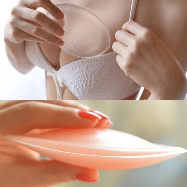 Uimahousujen alushousujen tyyny Paksutettu silikonityyny - täydellinen colour of skin small