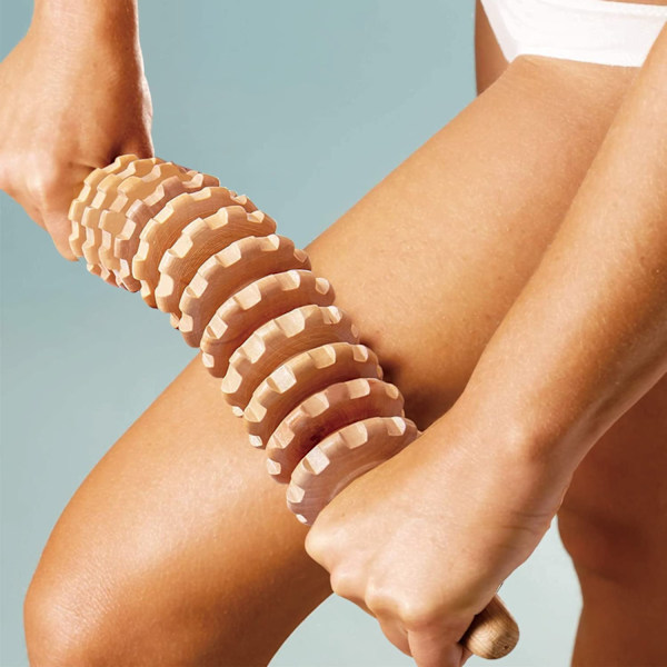 Trämassageverktyg Cellulitrulle - Träterapi - Perfet