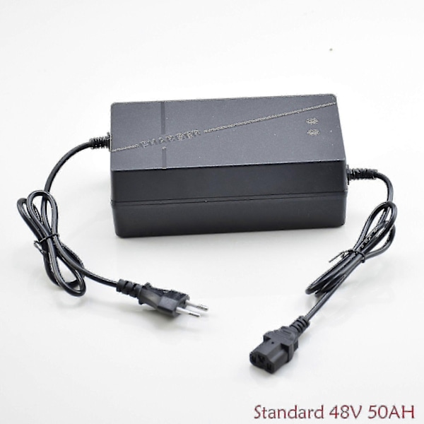 48v 60v 72v 96v 50ah 60ah Intelligent oplader til blybatteri Kompatibel med elektriske trehjulede køretøjer, cykler, scootere, ATV Go Kart-Perfet Standard 48V50AH