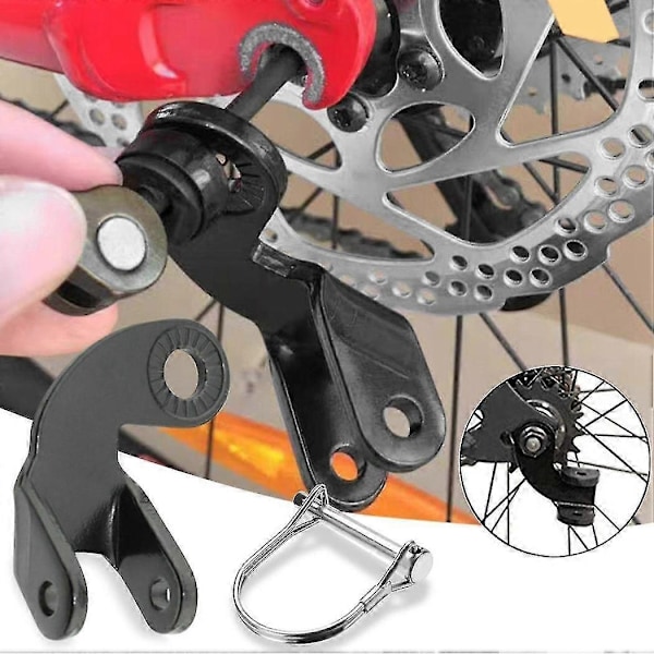 2 st 12mm Dragkrok Kompatibel med Burley Cykelvagnar Ersättning - Cykelvagn Dragkrokskoppling Fäste - Ersättning - Perfekt