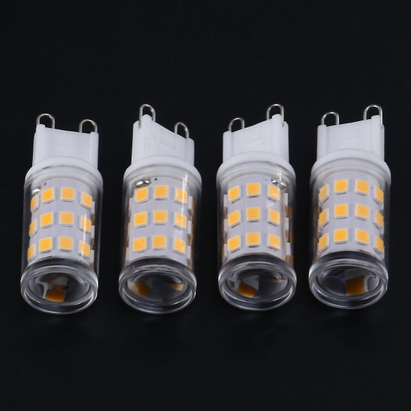 10-pack G9-lampor, 3w halogenlampor, energibesparande G9-sockel.