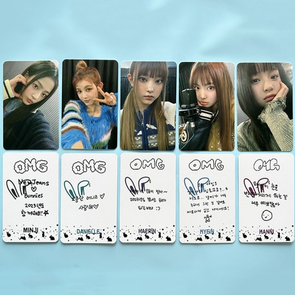 Kpop New Jeans Nytt fotoalbum Oppmerksomhet Lomo Cards New Jeans - Perfet B