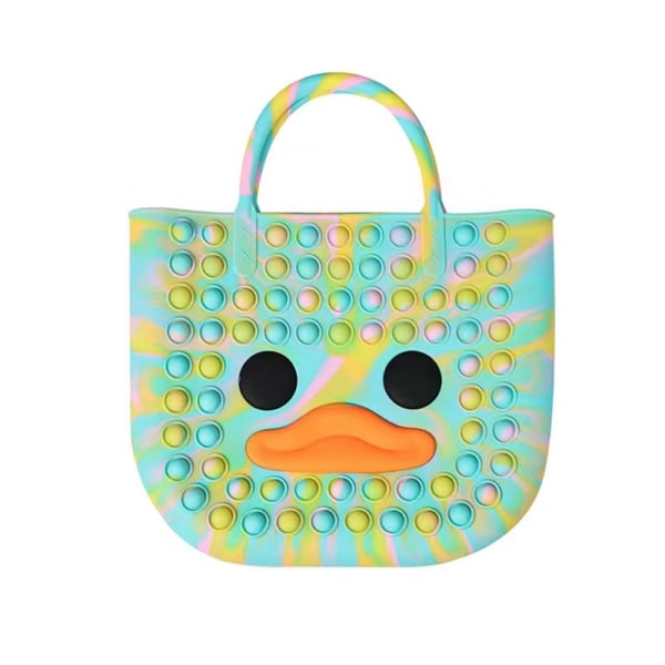 Push It Pop Fidget Toys Tote Bags Duck Bag - Perfet