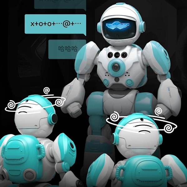 Fjernstyret Intelligent Robot Legetøj Musik Robot Børnegave Tidlig Uddannelse Legetøj-Perfekt Yellow