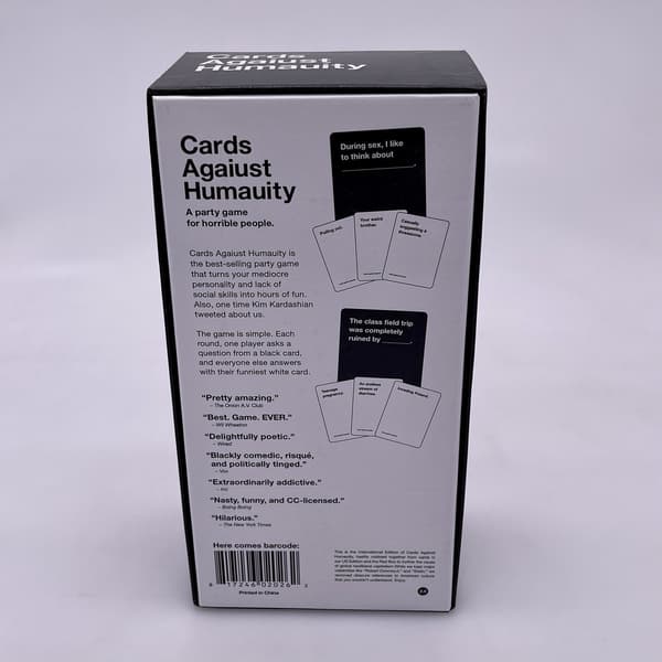 Cards Against Humanity: US Edition Ny (version 2.4) Cards Against Humanity - Perfekt