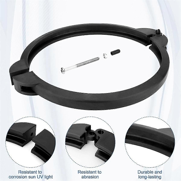 SF90110-1 Poolfilterklämma Kompatibel med 10-tums Sandfilterpump, Sandfilterventilklämma Pool Sandfilter Ersättning-Perfekt