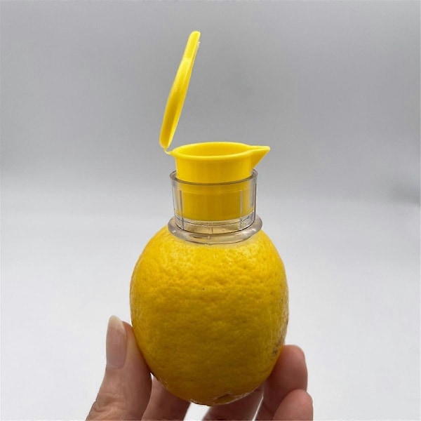3 stk. Mini Manuel Citronpresser, Bærbar Citronjuicer, Multifunktionel Frugtjuicer til Dit Køkken - Perfekt