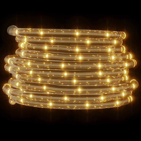 vidaXL lysstripe, 1200 LED-er, varmhvit, 50 meter, PVC-Perfet Warm white