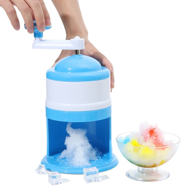 Ice Blade Crusher Hand Crank Snow Cone Crusher - Perfet