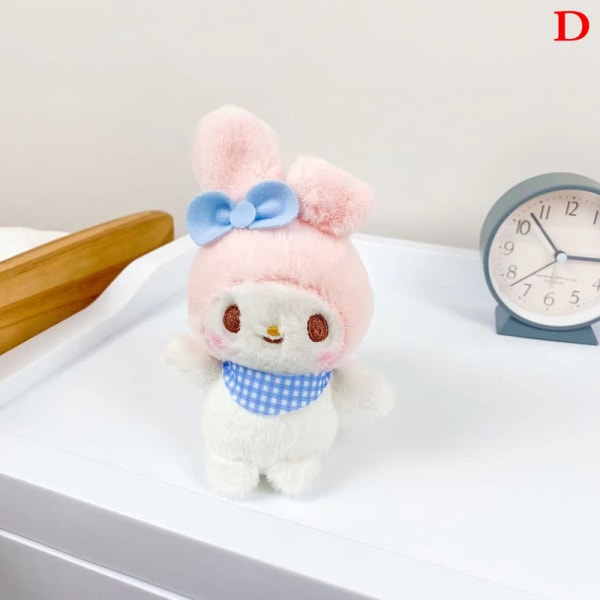 Kawaii Sanrio Cinnamoroll My Melody Kuromi Plysj oll Fluffy St D