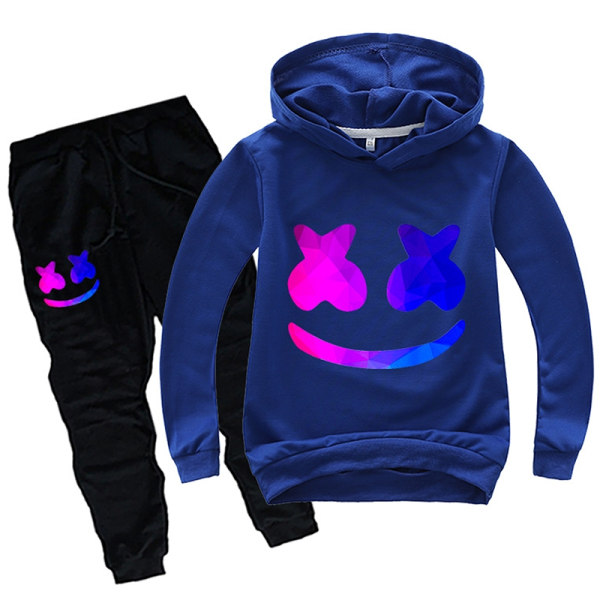 Halloween DJ Cosply-kostyme for barn Marshmallow-sett - perfekt Blue 100