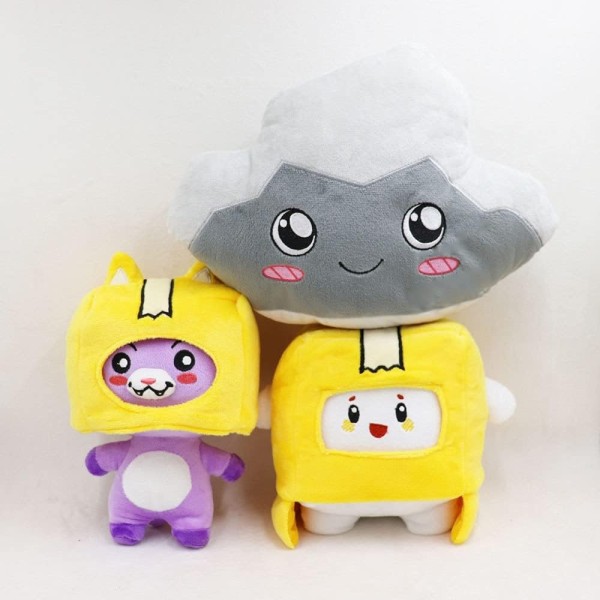 Boxy and Foxy Pehmo Anime Lanky Toys Rocky Box Pehmo (Rocky) - Perfet