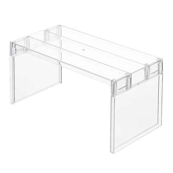 Transparent Saml Selv Køleskabs Hylde Divider Pladsbesparende Rack Køleskab Opbevaring - Perfekt Large