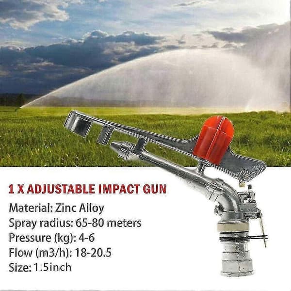 2 360 Justerbara Slagmunstycken Stor Yta Vattenlegering Spray-Perfet