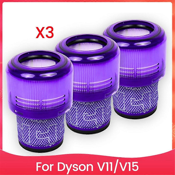 Hepa Filter for V11/V15 Støvsuger Vaskbart Filter Erstatningsdeler-Perfekt