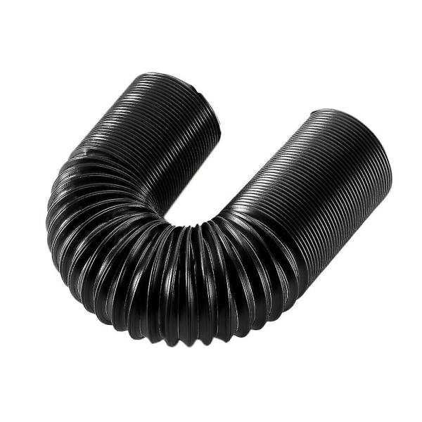 2,5 tuuman auton säädettävä korkeavirtaus joustava turbo kylmän ilman imujärjestelmän letkuputki putki 63mm- Perfet black
