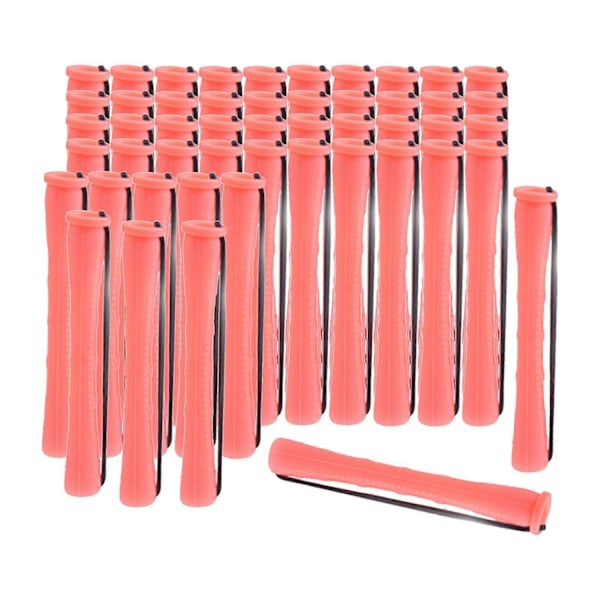 Kolde Permanentstænger til Hår Varmefrit Ruller Styling Frisørværktøj - Perfekt 50Pcs 1.3cm