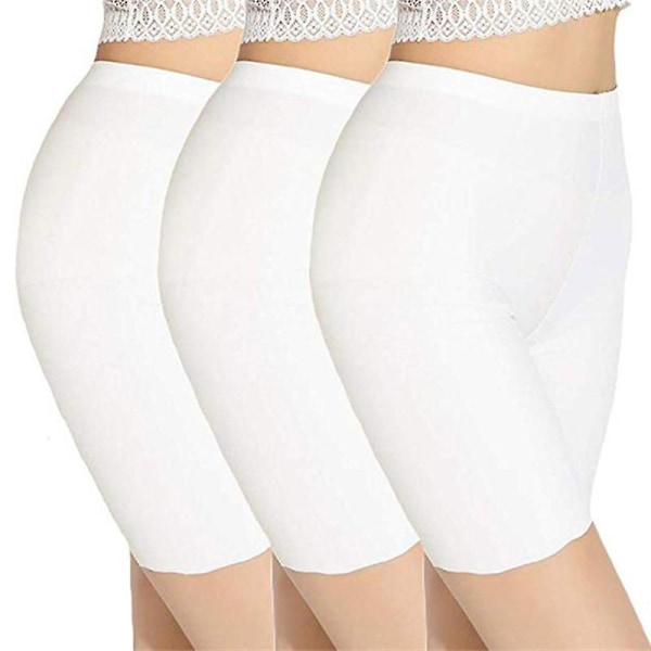 Dame Elastisk Sikkerhet Under Shorts Leggings Bukser Anti Chafing Undertøy Pustende - Perfet 2XL Beige