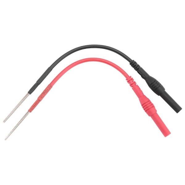 2 STK Fleksible Skje-Bakprober, med 4mm Bananplugg Testledninger-Perfekt