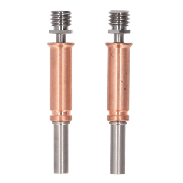 2 st Bimetall Heatbreak Ti Legering Kopparlegering Värmebeständig Stark Värmeisolering 3D-skrivare Heatbreak Kompatibel med Kobra 3-Perfet