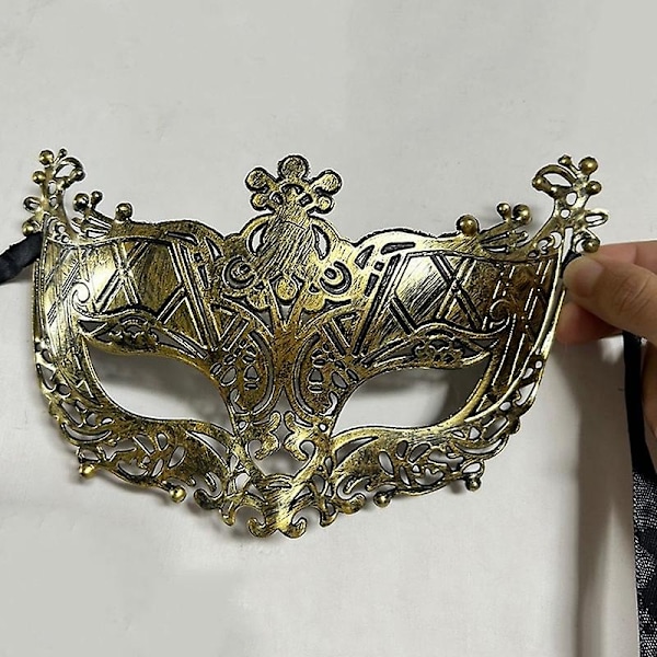 1 st Maskeradmask Halloween Kostym Mask Fest Kvinnor Män Maskerad-Perfekt N1