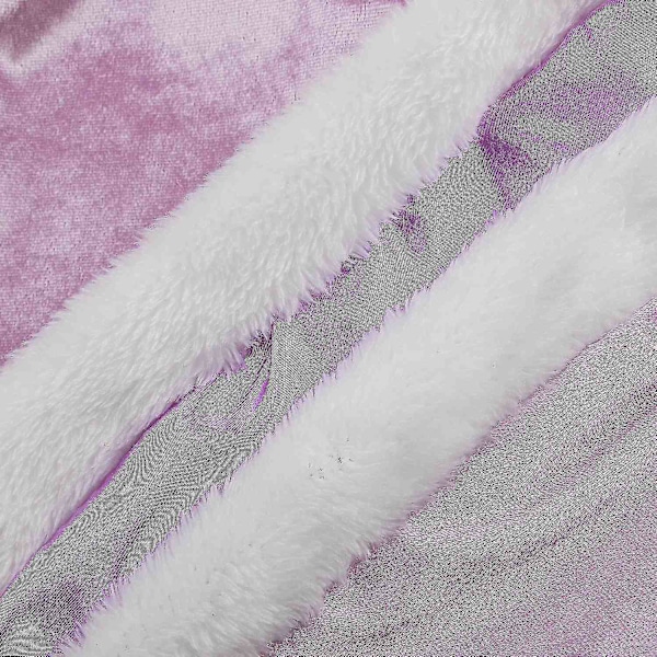 Vendbar Kappe til Voksne og Børn, Påske Halloween Julekappe Udklædning Vampyr Heks Troldmand Rollespil Kappe - Perfekt Purple 110cm