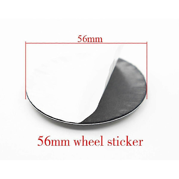 Hjulkapsler til Mazda - 56/60/65/68mm Centerkapsel Badge Cover og Badge Sticker - Holdbar Bildekoration - Perfekt silver 68mm