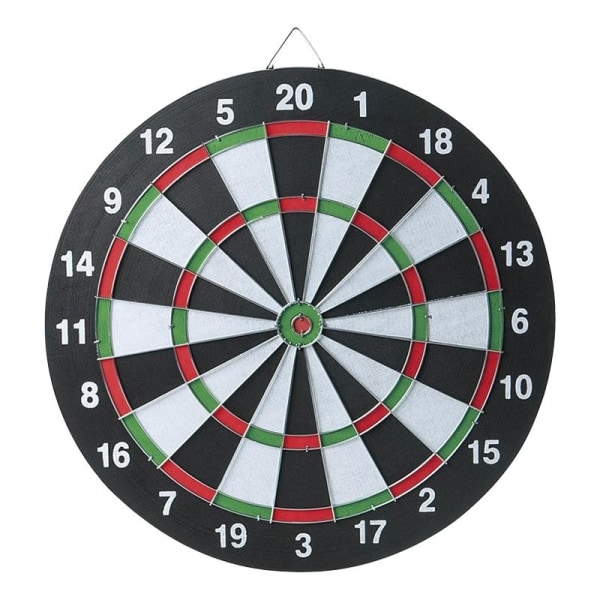 Dartboard med 6 Dart - Dartboard - Dart - Perfet black