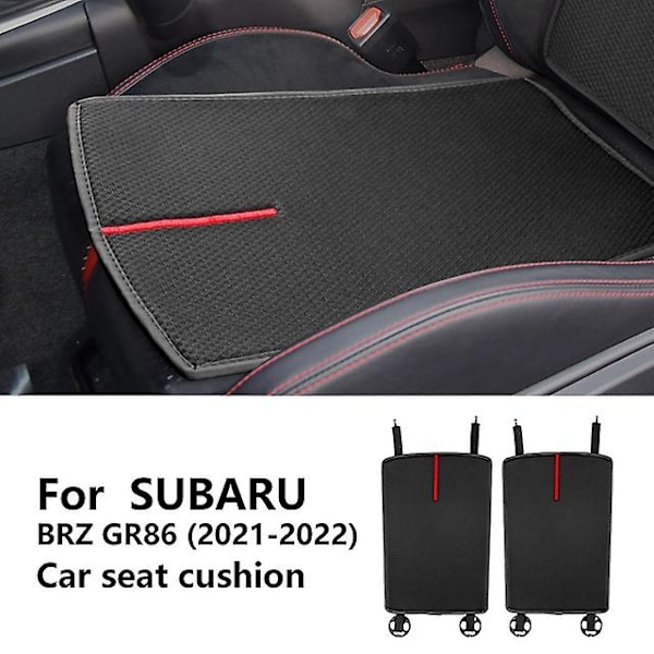 Istuintyynyn suojus Subaru Brz Gr86 2021 2022 Kesä Neljä Vuodenaikaa Auton Hengittävä Liukumaton Jää Silkki Suojapehmuste Tarvikkeet-Perfet Seat Cushion