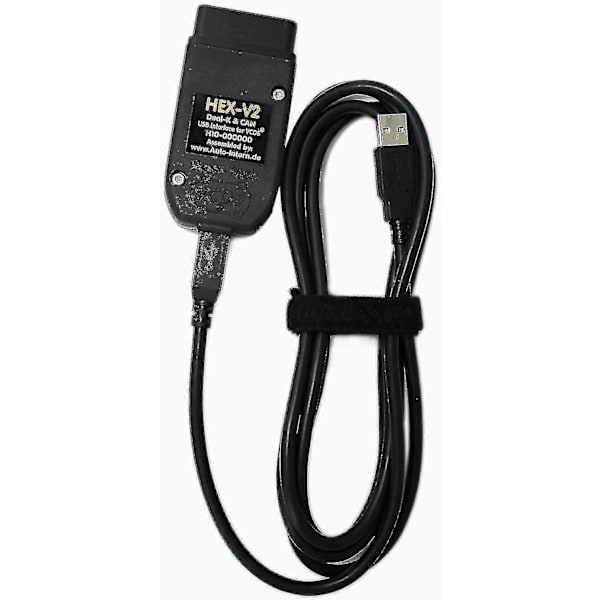 HEX V2 VCDS USB diagnostisk interface - Perfekt English