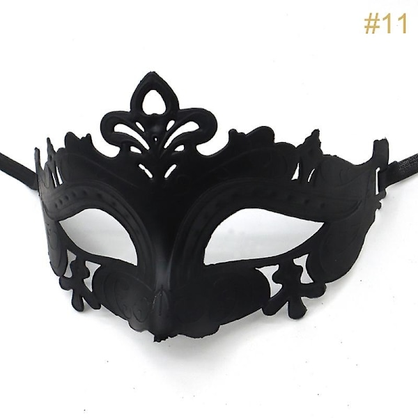 1 st Maskeradmask Halloween Kostym Mask Fest Kvinnor Män Maskerad-Perfekt N17